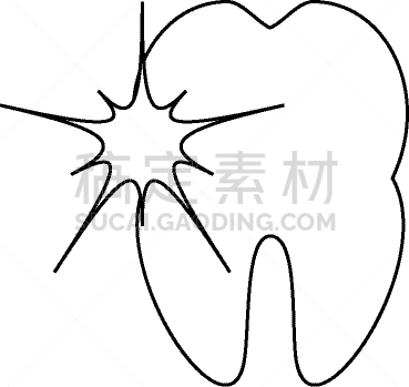 悲痛,人的牙齿,口腔卫生,健康保健,牙医,图像,矢量,问题,身体不适,生病