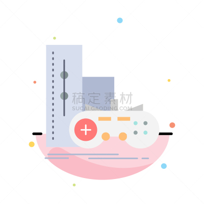 进行中,操纵杆,游戏,游戏手柄,彩色图片,平坦的,白色,黑色,在边上,愉悦