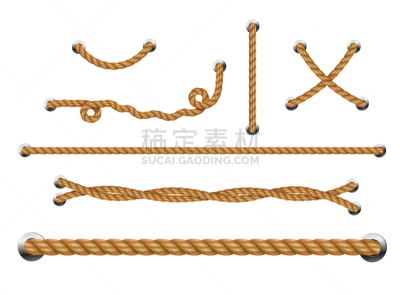 绳子,洞,线,金属,循环的,分离着色,自然,布置,缠绕,弯曲