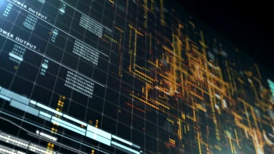 高科技用户界面平视显示器