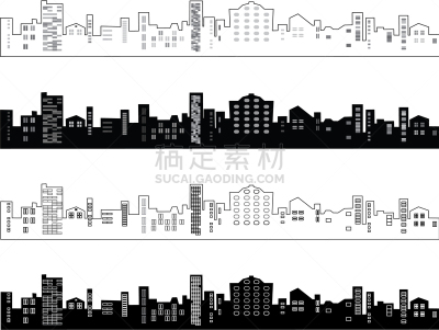 建筑外部,黑白图片,达义市,商务,现代,建筑业,窗户,建造物,布置,剪影