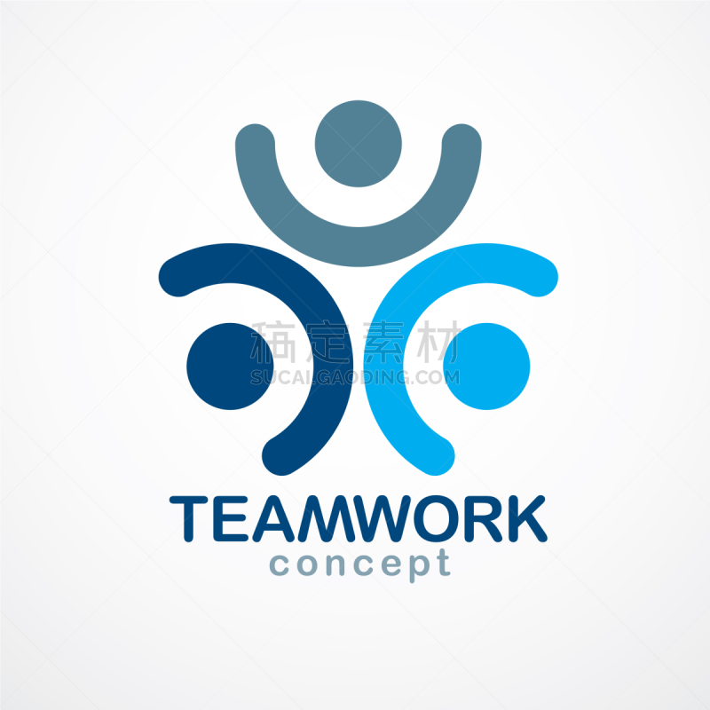 teamwork and friendship concept created with