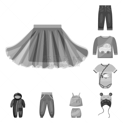 纺织品,衣服,品牌名称,毛衣,可爱的,二件式睡衣,灰色,莫诺湖,设计,布置