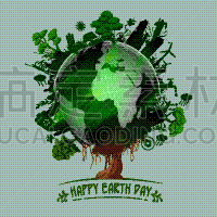 地球日,地球形,概念,绿色,安全的,生物学,清新,环境,想法,行星