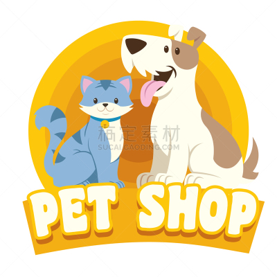 猫,狗,可爱的,宠物,家庭,图像,门诊部,商店,动物