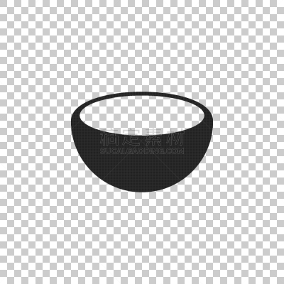 分离着色,背景,图标,透明,碗,热,菜单,杯,午餐,烹调
