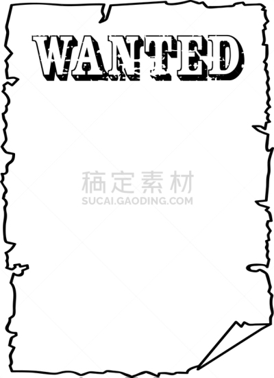 通缉告示,牛仔,活力,矢量,野生植物,图像,西,通缉