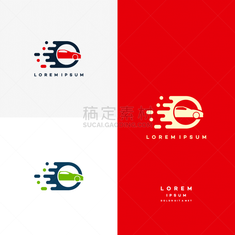 express delivery logo designs fast truck logo