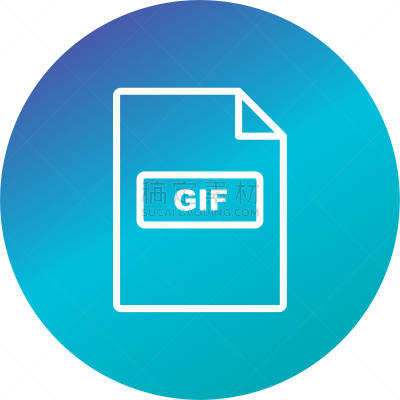GIF动图,计算机图标,轮廓,矢量,符号,文档,直的,图像,标志,设计