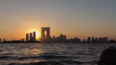 延时金鸡湖日落