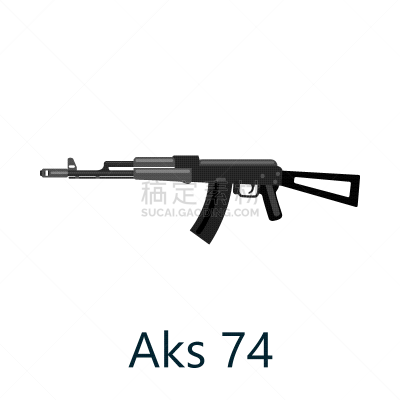 AK74,黑色,分离着色,白色,阿拉斯加