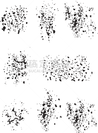 涂料,抽象,分离着色,白色,斑点,画笔,图像,喷,布置,装饰