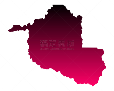 朗多尼亚洲,紫色,粉色,图像,矢量,分离着色,巴西,联邦大楼,旅行