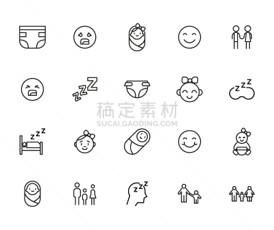 符号,儿童,线条,溢价,可爱的,泰迪熊,尿布,食品,喂养,爱