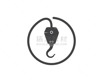 品牌名称,矢量,绘画插图,起重机,吊钩,商务,货物集装箱,金属,绳子,符号