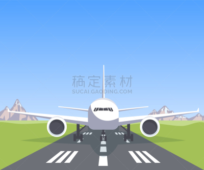 飞机跑道,飞机,地形,商务,图像,矢量,离开,运输,飞,起飞