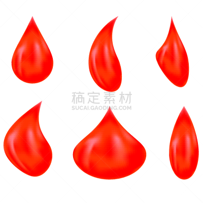分离着色,红色,水滴,舞台,生物学,活力,静脉滴注,健康保健,显现
