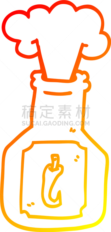 热,山,辣椒酱,铅笔画,食品,图像,艺术,冷,矢量,绘制