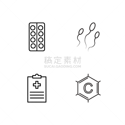 健康保健,轮廓,简单,符号,听诊器,药,野生动物,门诊部,哺乳纲,布置