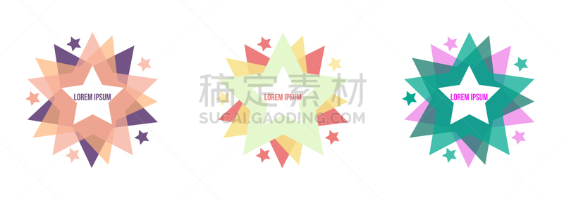 传单,模板,市场营销,绘画插图,文字,多色的,矢量,抽象,星星