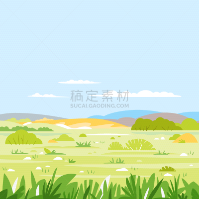 自然,地形,背景,南美大草原,纯净,簇叶从生的,简单,植物群,草,联系