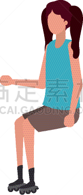 性格,青年女人,头像,分离着色,可爱的,白色,人,图像,女人,坐