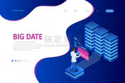 技术,云计算,电子人,数据,机器学习,发光二级管,概念,数据中心,住宅房间,抽象