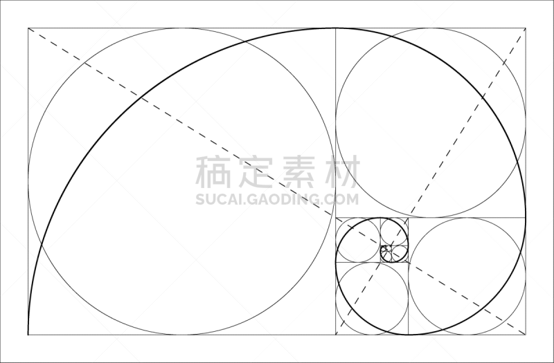 黄金分割,螺线,几何形状,概念,比例,平衡,模板,自然美,几何学,完美
