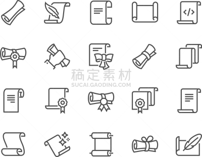 名册,文档,计算机图标,线条,商务,卷着的,手稿,打印单据,爱