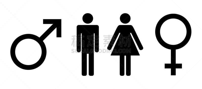 卫生间,女人,分离着色,男人,计算机图标,扁平化设计,女性与母性,伴侣,剪影,进入
