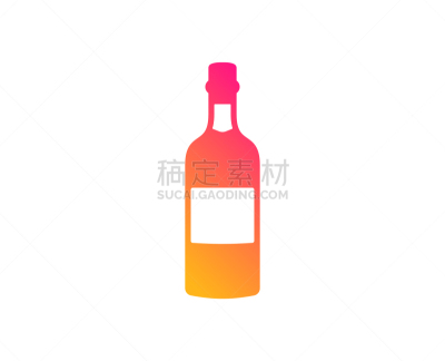 瓶子,标志,含酒精饮料,白兰地,威士忌,图标,形状,图像,矢量,剪影