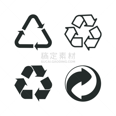 图标集,矢量,循环利用,分离着色,警告标志,遮护的手势,一个物体,背景分离,卡车,路标