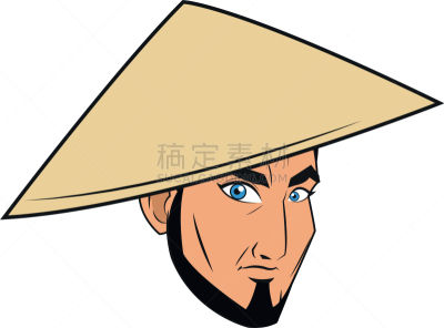 男人,性格,勇士,似人脸,日本武士,设计师,亚洲,传统,盔甲服,复古