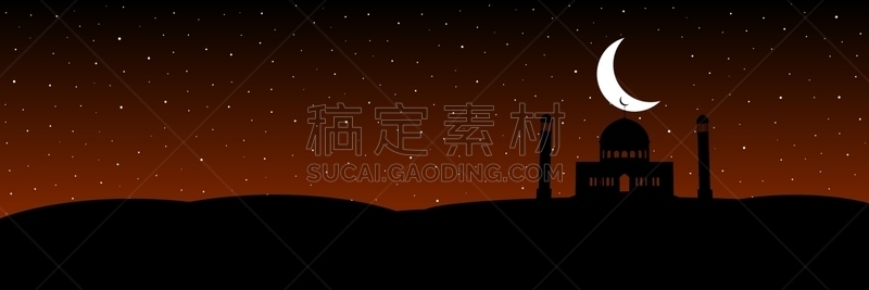 清真寺,月亮,星星,分离着色,白色,自然,动物园,非洲,野生动物,图像