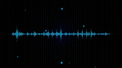 数字音频波形动画