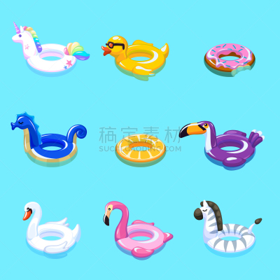 夏天,水,充气品,游泳池,玩具,可爱的,请柬,斑马,浮标,游泳