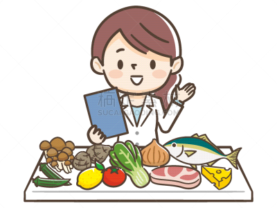 营养学家,成分,儿童,女人,可爱的,蔬菜,奶制品,仅日本人,食品,食品杂货