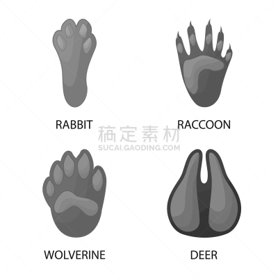 脉搏图,野生动物,分离着色,品牌名称,一个物体,脚印,灰色,莫诺湖,蹄,布置