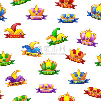 白色,进行中,四方连续纹样,符号,纸牌,式样,累积赌注,概念