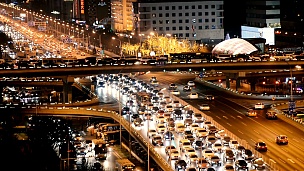 北京拥挤的交通