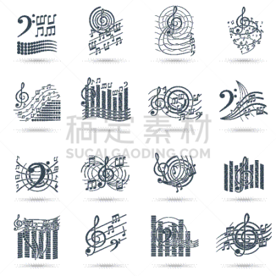 音符,计算机图标,黑色,传媒,噪声,商务,创世纪,计算机,安静,背景分离