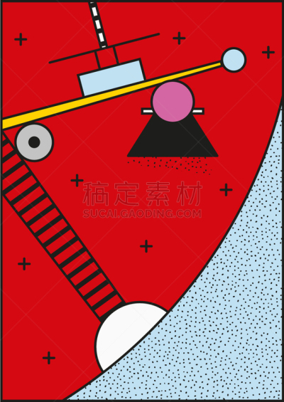 Neopolitan獒,直角,几何形状,图像,装饰物,矢量,式样,背景幕,复古,构图
