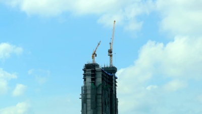施工中建筑物的延时