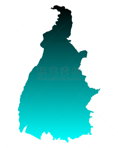 托坎廷斯,联邦大楼,绿松石,分离着色,矢量,巴西,绿色,蓝色,旅行
