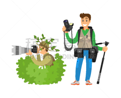 电视记者,灌木,职业,摄影师,新闻记者,专业人员,男人,性格,摄影