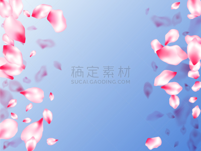 分离着色,花朵,花瓣,春天,请柬,周年纪念,风,浪漫,飞,爱
