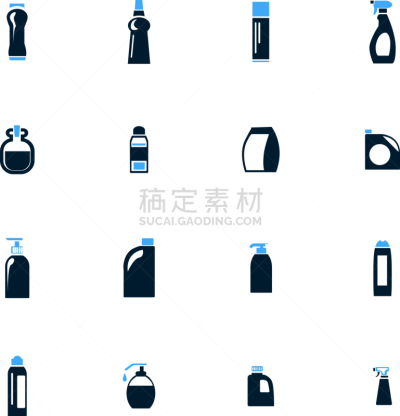 化学制品,家庭生活,计算机图标,分离着色,卫生,干净,面包,布置,收集,设计