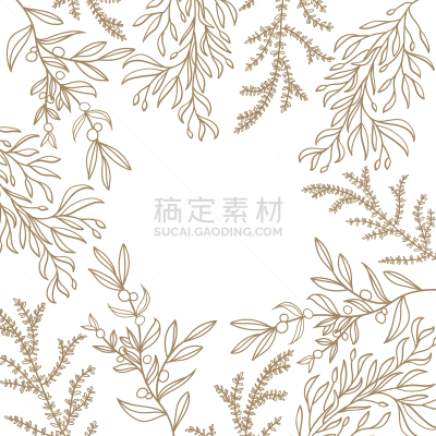 边框,浆果,圆形,植物学,枝,做