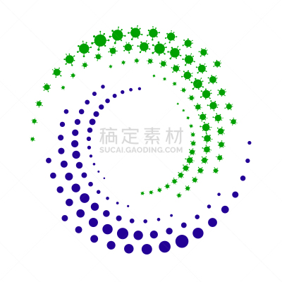 阴阳符,背景,日冕形病毒,概念,抽象,18岁到19岁,生物学,风险,专心,健康保健