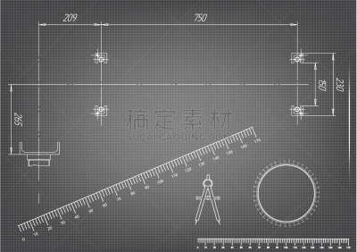 建筑业,制造机器,灰色背景,概念,工程师,蓝图,黑板,工业,画画,教育